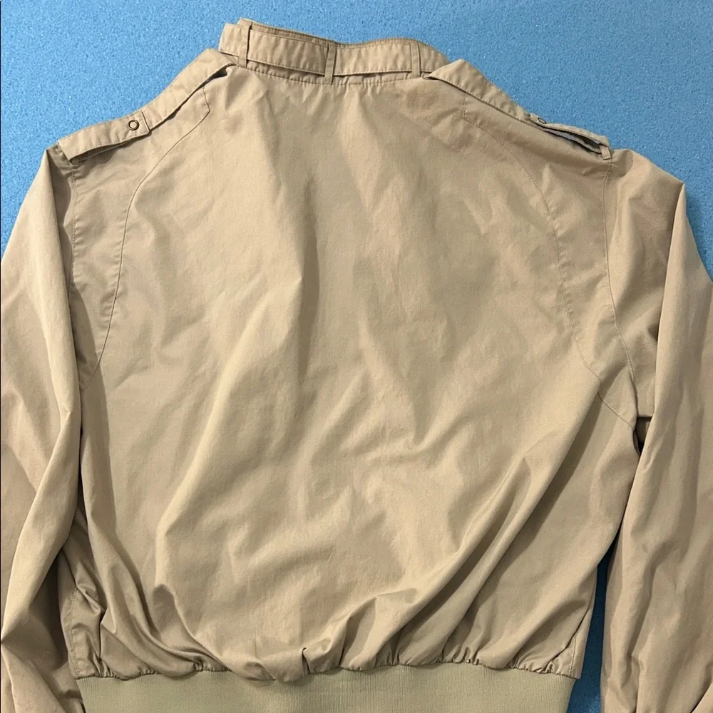 Men's Beige Members Only Jacket - Picture 3 of 7